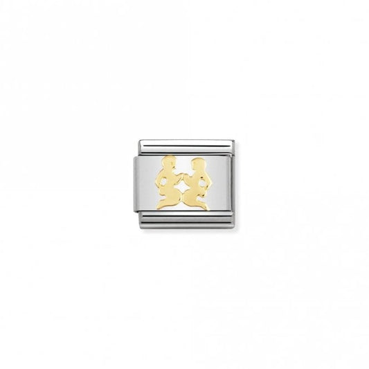 Classic Gold Gemini Zodiac Charms