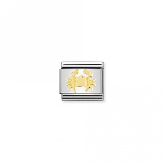 Classic Gold Cancer Zodiac Charms