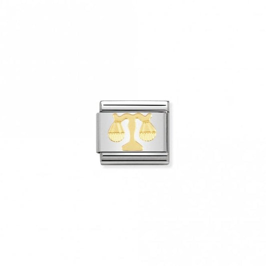 Classic Gold Libra Zodiac Charms