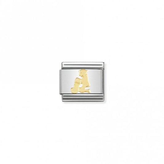 Classic Gold Aquarius Zodiac Charms