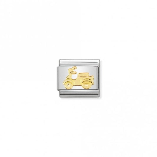 Classic Gold Vespa Travel Charms