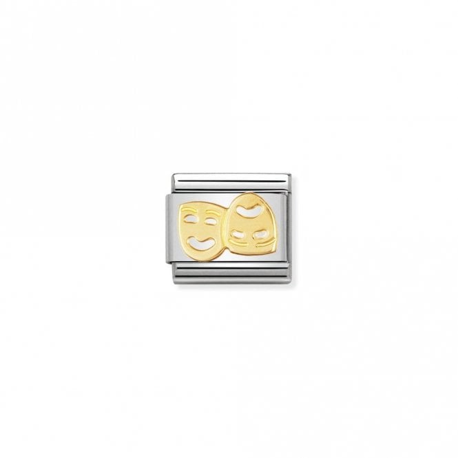 Classic Gold Masks Fashion & Fun Charms