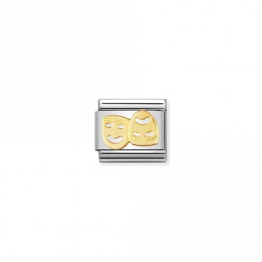 Classic Gold Masks Fashion & Fun Charms