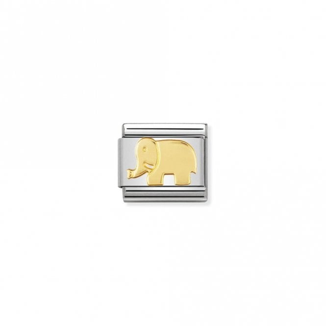 Classic Gold Elephant Animal Charms