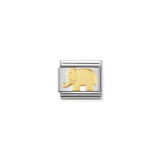 Classic Gold Elephant Animal Charms