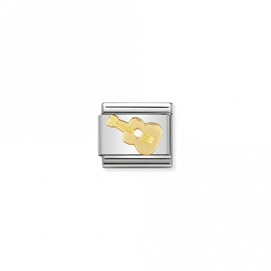 Classic Gold Guitar Music Charms