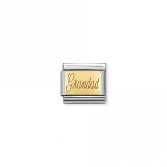 Classic Gold Grandad Friends & Family Charms