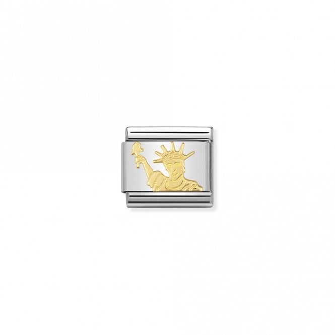 Classic Gold Statue Of Liberty Travel Charms