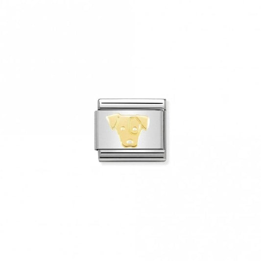 Classic Gold Jack Russell Animal Charms