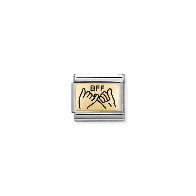 Classic Gold BFF Hands Friends & Family Charms