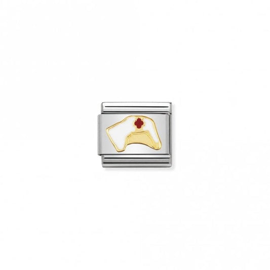 Classic Gold Nurse's Hat Fashion & Fun Charms