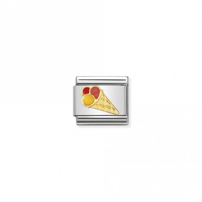 Classic Gold Ice Cream Fashion & Fun Charms