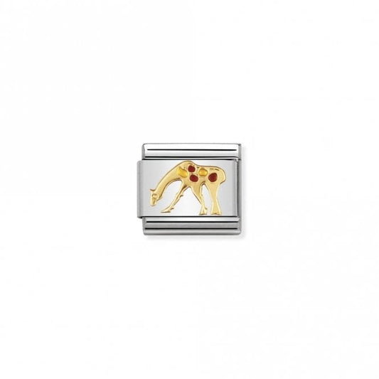 Classic Gold Giraffe Animal Charms