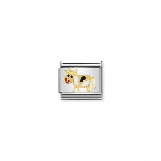 Classic Gold Cow Animal Charms