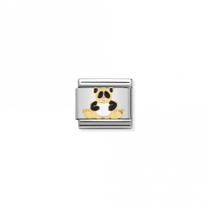 Classic Gold Panda Animal Charms