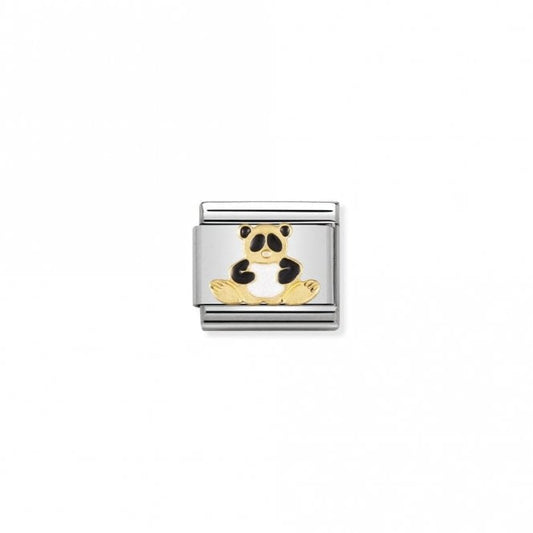 Classic Gold Panda Animal Charms