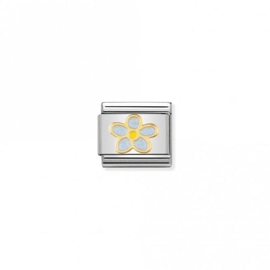Classic Gold Forget-Me-Nots Flowers & Nature Charms
