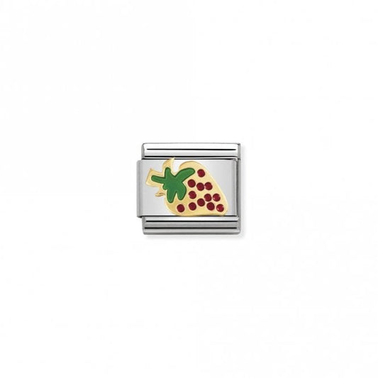Classic Gold Strawberry Food & Drink Charms