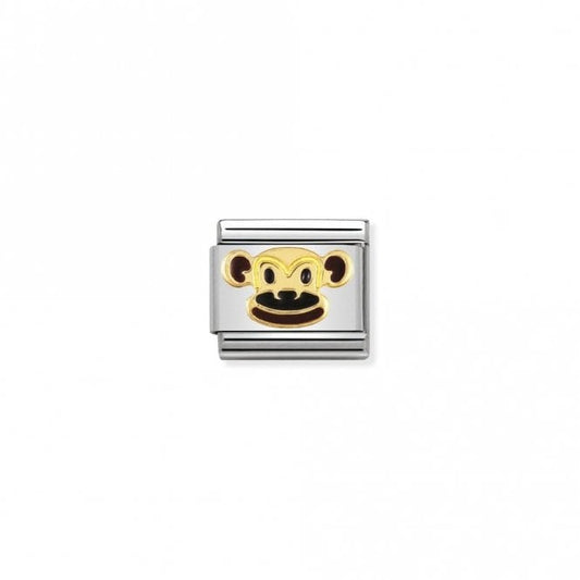 Classic Gold Monkey Animal Charms