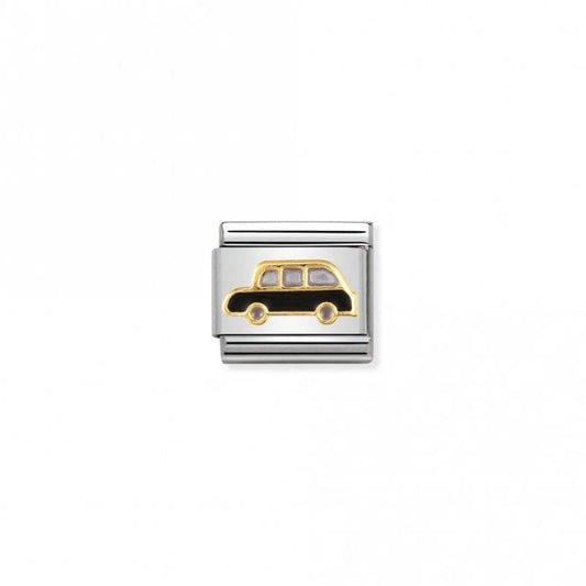 Classic Gold Black Cab Travel Charms
