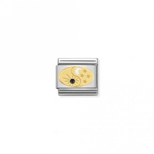 Classic Gold Tao Sun and Moon Fairytale & Fantasy Charms