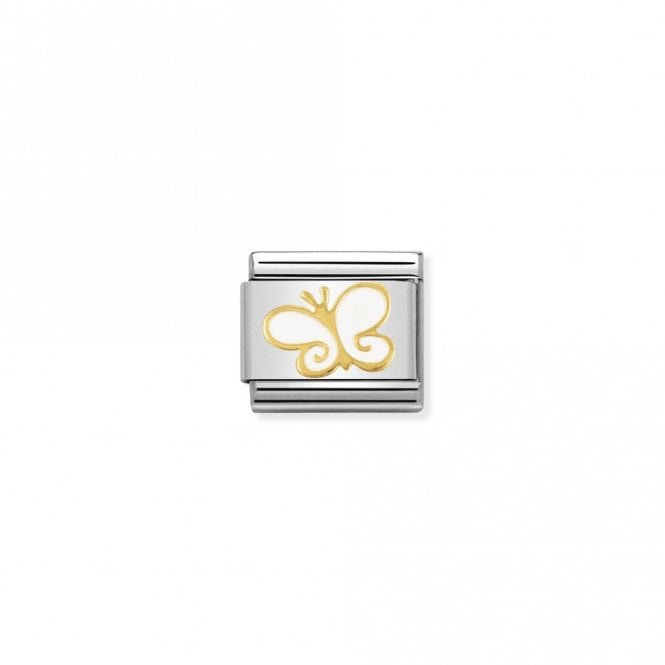 Classic Gold Butterfly Flowers & Nature Charms