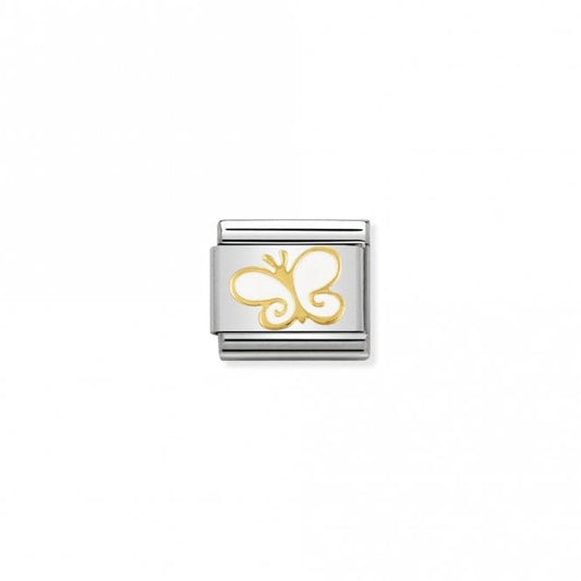 Classic Gold Butterfly Flowers & Nature Charms
