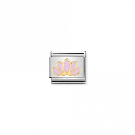 Classic Gold Lotus Flower Flowers & Nature Charms