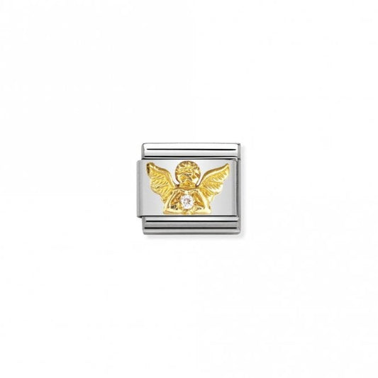 Classic Gold CZ Angel Fashion & Fun Charms