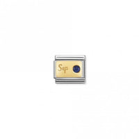 Classic Gold September Sapphire Birthday & Birthstone Charms