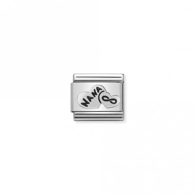 Classic Nana Heart Infinity Friends & Family Charms