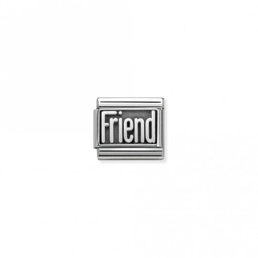 Classic Silver Friend Friends & Family Charms