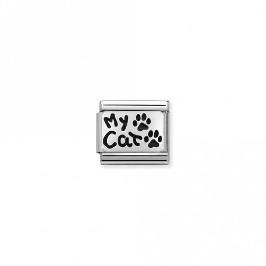 Classic Silver My Cat Animal Charms