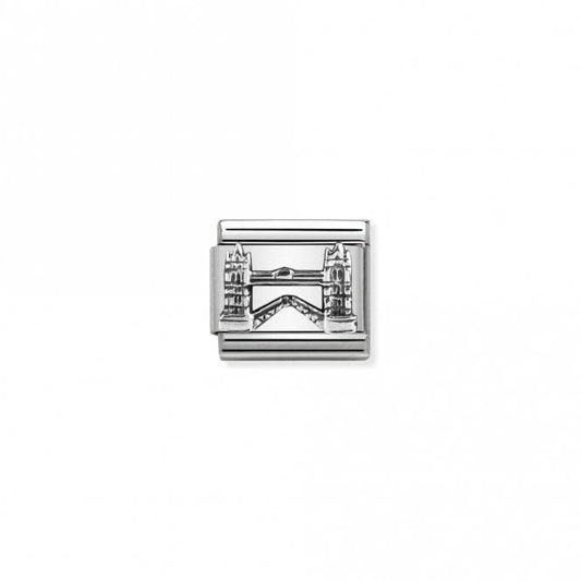 Classic Silver Tower Bridge Travel Charms