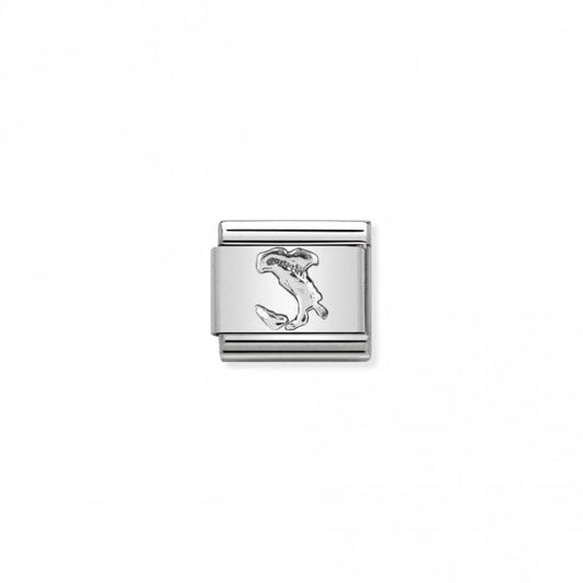 Classic Silver Italy Travel Charms