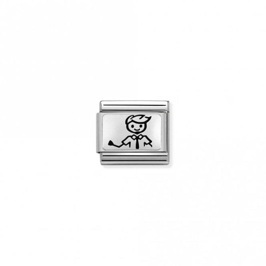 Classic Silver Dad Friends & Family Charms