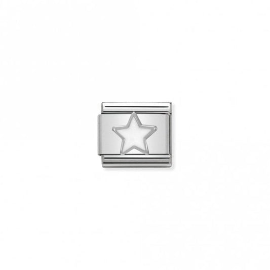 Classic Silver White Star Fairytale & Fantasy Charms