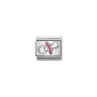 Classic Silver Pink Dummy Friends & Family Charms
