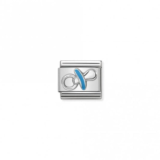 Classic Silver Light Blue Dummy Friends & Family Charms