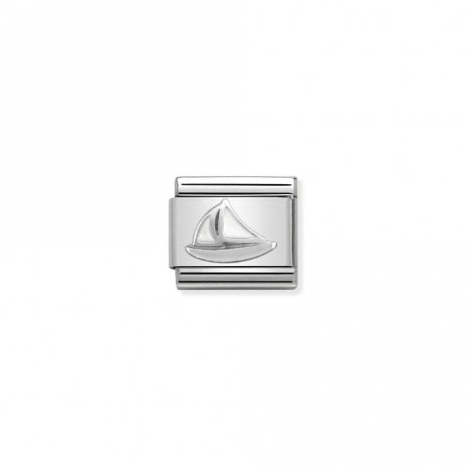 Classic Silver Sail Boat Sports & Hobbies Charms