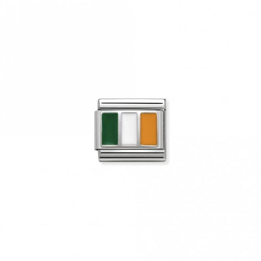 Nomination Classic Silver Ireland Travel Charm