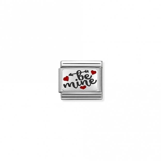 Nomination Classic Silver Be Mine with Hearts Love & Hearts Charm