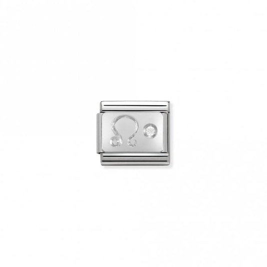 Classic Silver CZ Leo Zodiac Charms