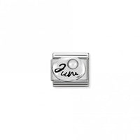 Classic Silver June White Pearl Birthday & Birthstones Charms