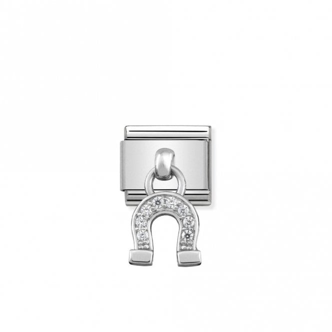 Classic Silver Horseshoe Good Luck Charms