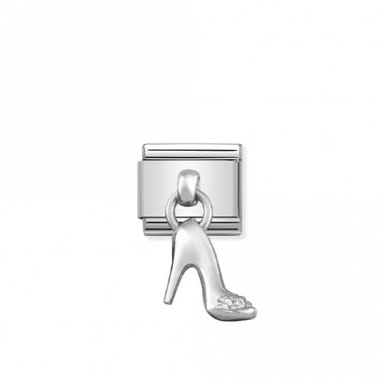 Classic Silver Stiletto Fashion & Fun Charms