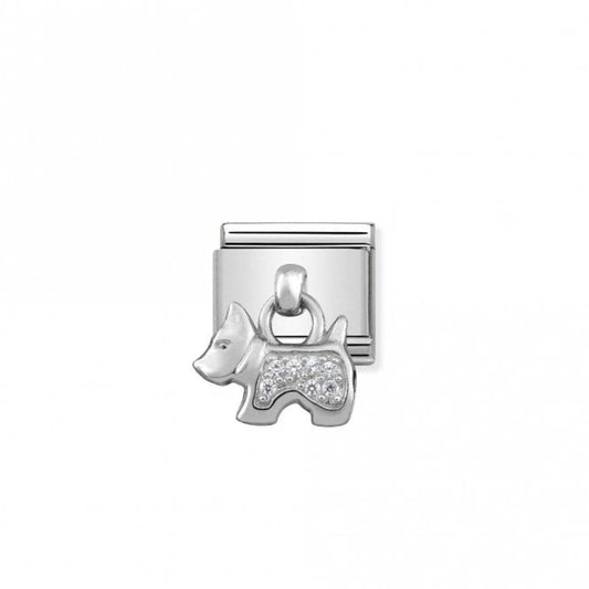 Classic Silver Dog Animal Charms