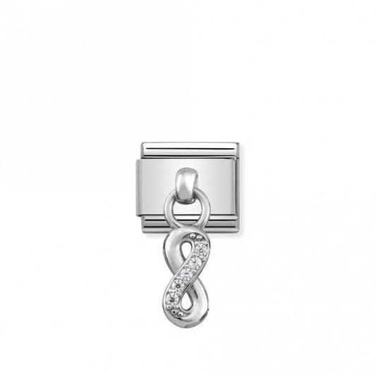 Classic Silver Infinity Love & Hearts Charms