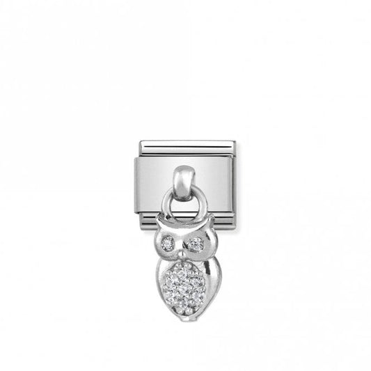 Classic Silver Owl Animal Charms