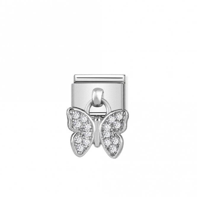 Classic Silver Butterfly Animal Charms